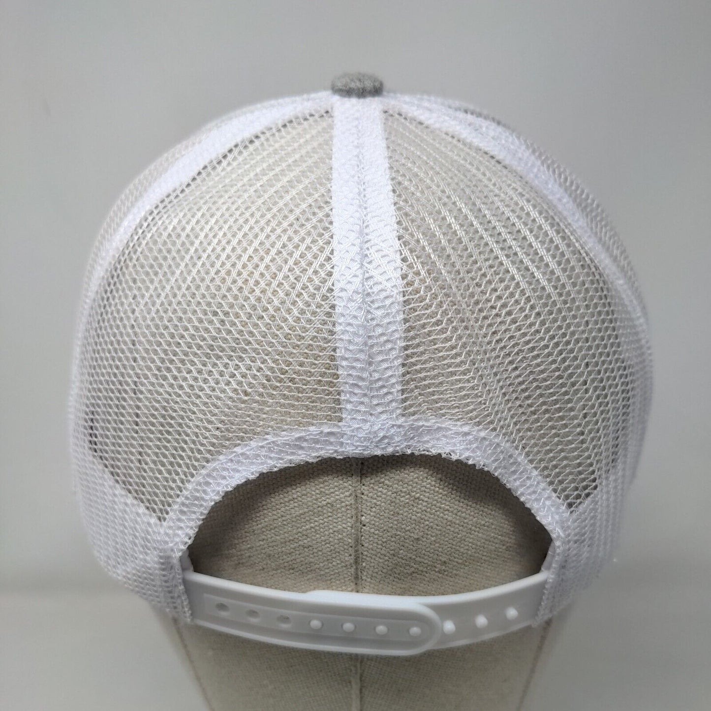 The 301 Snapback Trucker Hat Gray One Size Adjustable Mesh Back Cap America