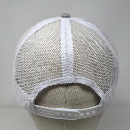 The 301 Snapback Trucker Hat Gray One Size Adjustable Mesh Back Cap America
