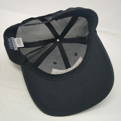 Ouray Trucker Hat Black One Size Mackay Bar Outfitters Mountain Snapback Mesh