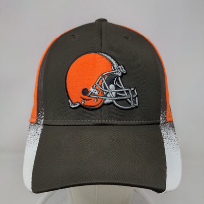 Reebok NFL Men's Fitted Hat Multicolor Size S-M Embroidered Cleveland Browns