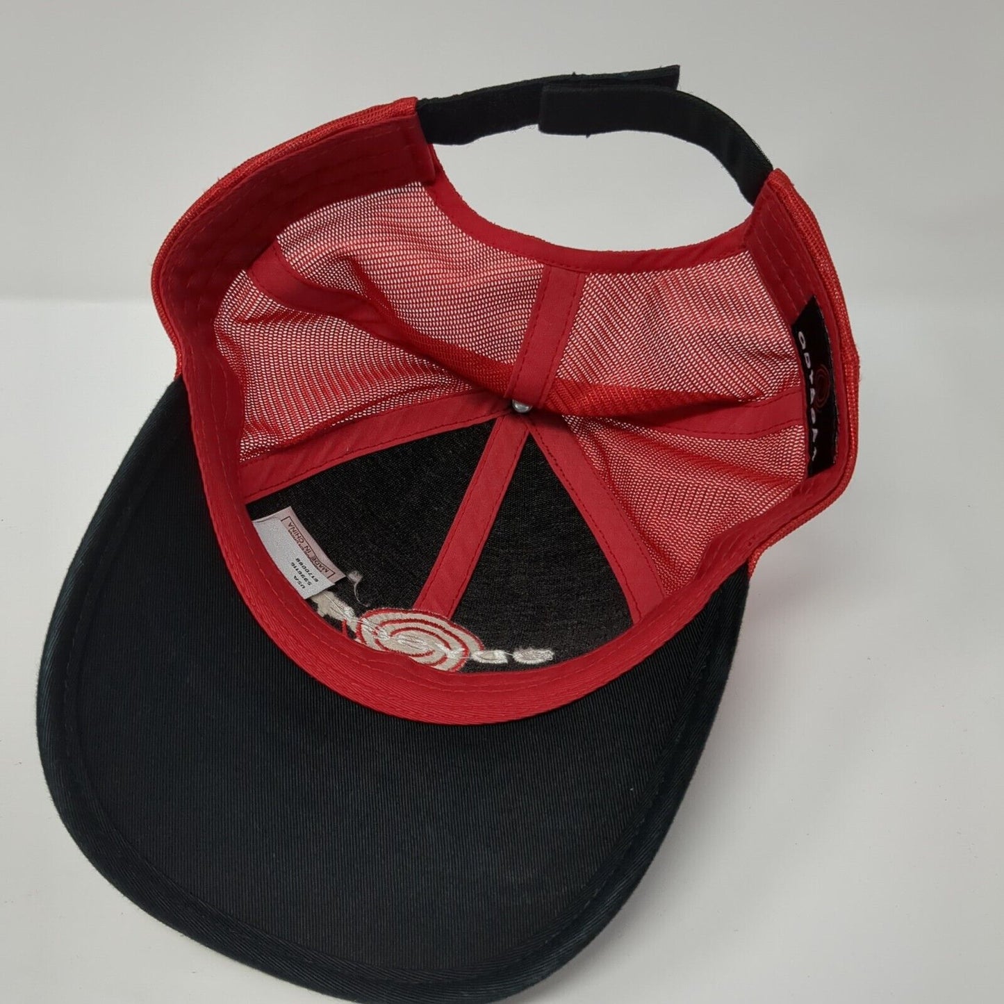 Odyssey Strapback Mesh Back Trucker Hat Multi One Size Colorblock