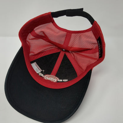 Odyssey Strapback Mesh Back Trucker Hat Multi One Size Colorblock