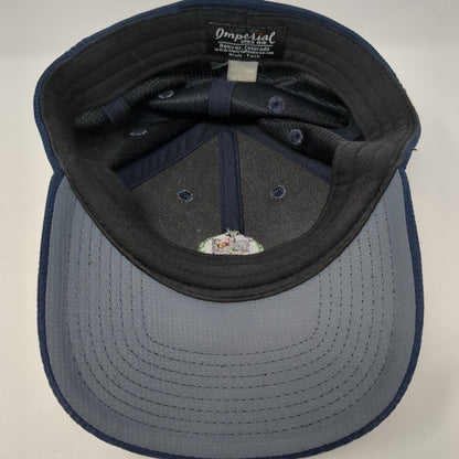 Lion Crest Tom Watson Fitted Hat Blue One Size Adjustable Embroidered Imperial