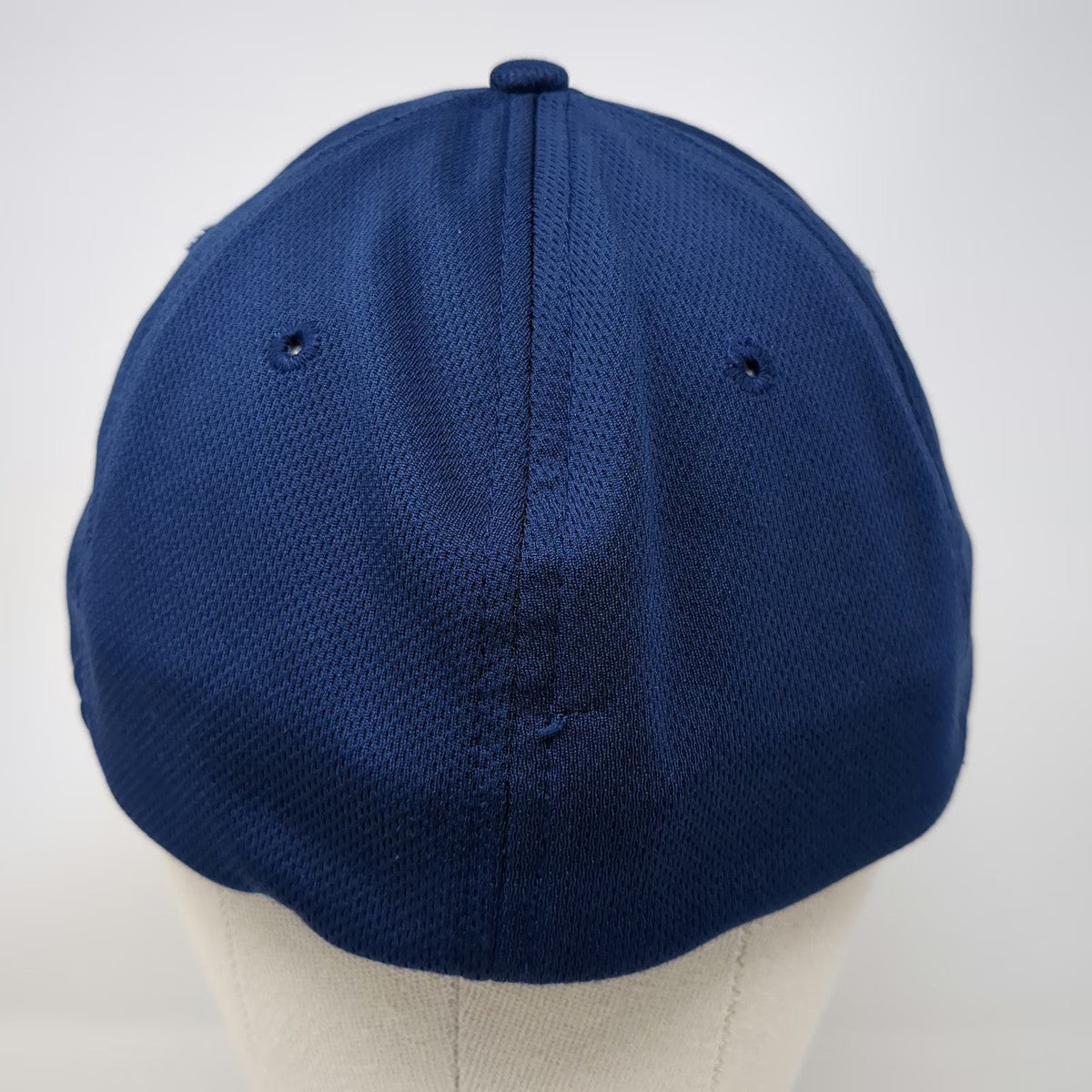Reebok Baseball Cap Blue One Size Polyester Stretch Fit Logo Performance Hat