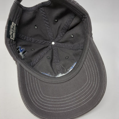 Carlisle Slideback Hat Gray One Size Adjustable HeadShots KC Caps