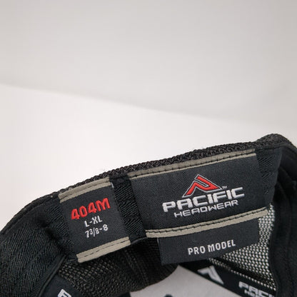 The Vue Warhawk Softball Fitted Mesh Back Trucker Hat Black 7 3/8-8