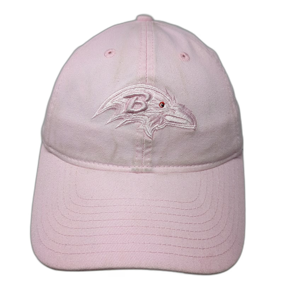 Reebok NFL Baltimore Ravens Pink One Size Cap Slideback Embroidered Cotton Hat