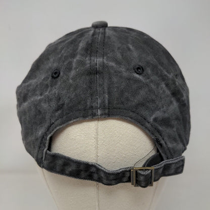 Friends Slideback Hat Gray One Size Adjustable Vent Holes 6 Panel