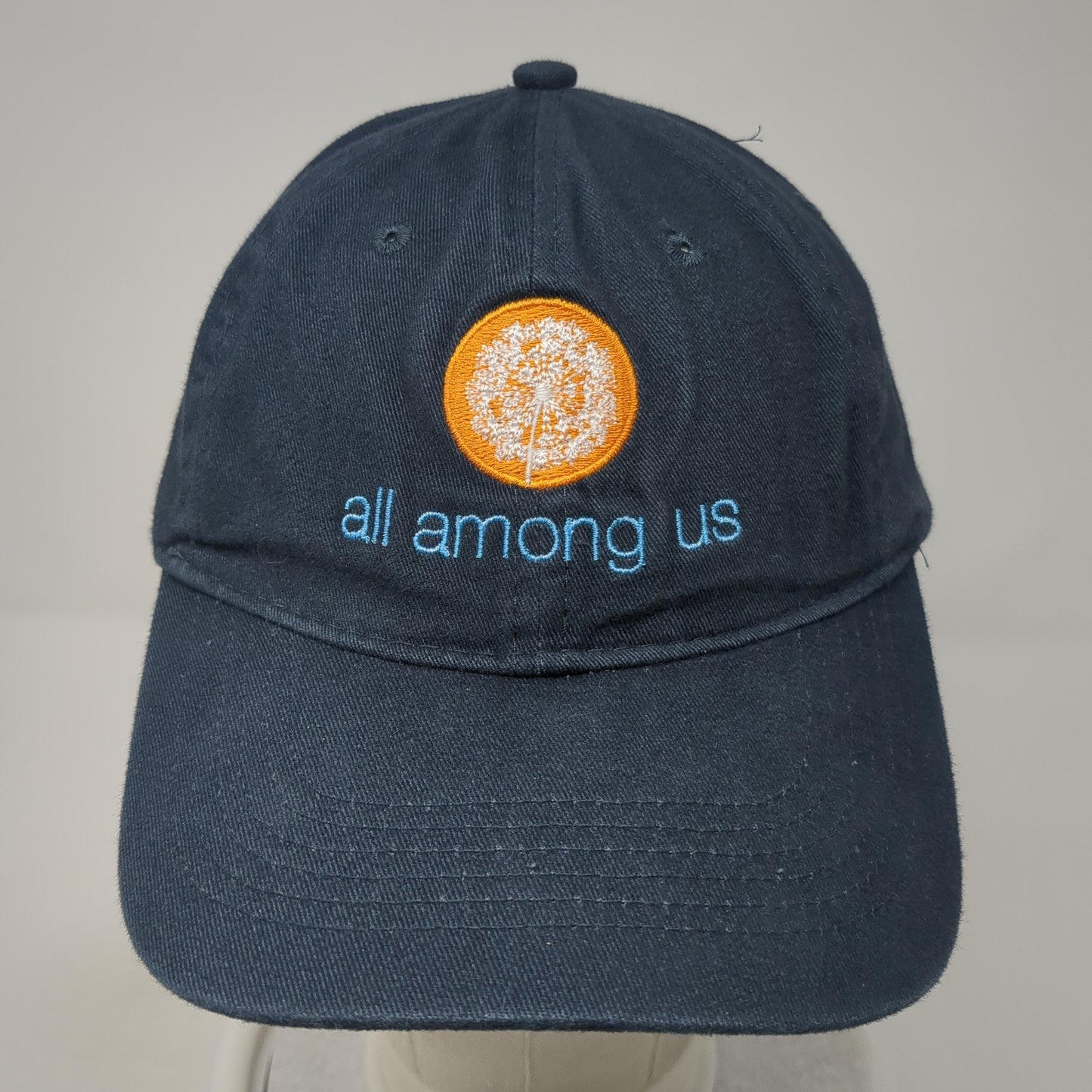 All Among Us Slideback Hat Blue One Size Embroidered Port & Company