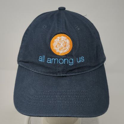 All Among Us Slideback Hat Blue One Size Embroidered Port & Company