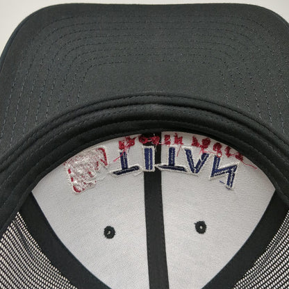 Yupoong Trucker Hat Black One Size Titan Frozen Fruit Mesh Back Snapback Logo