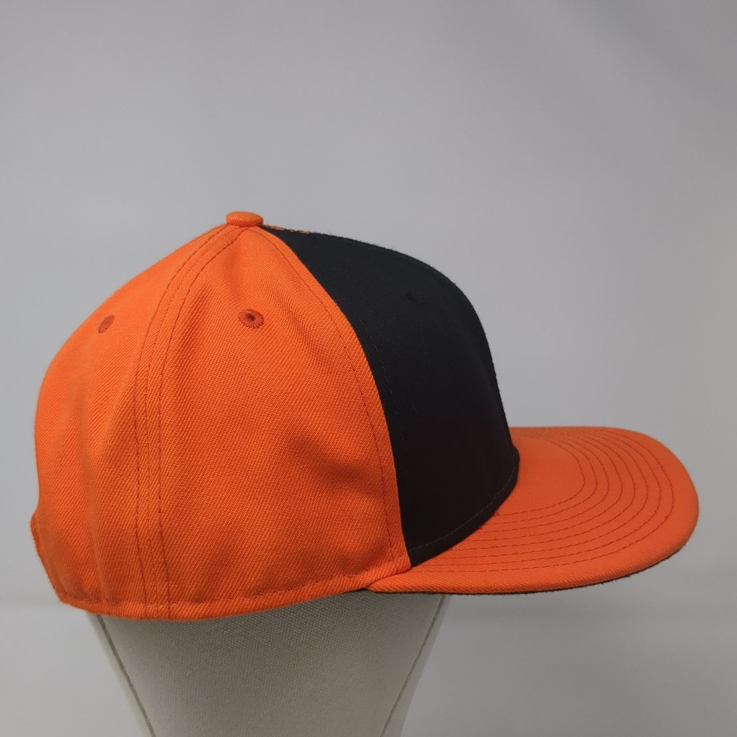KTM Snapback Hat Orange One Size Adjustable Colorblock New Era 6 Panel