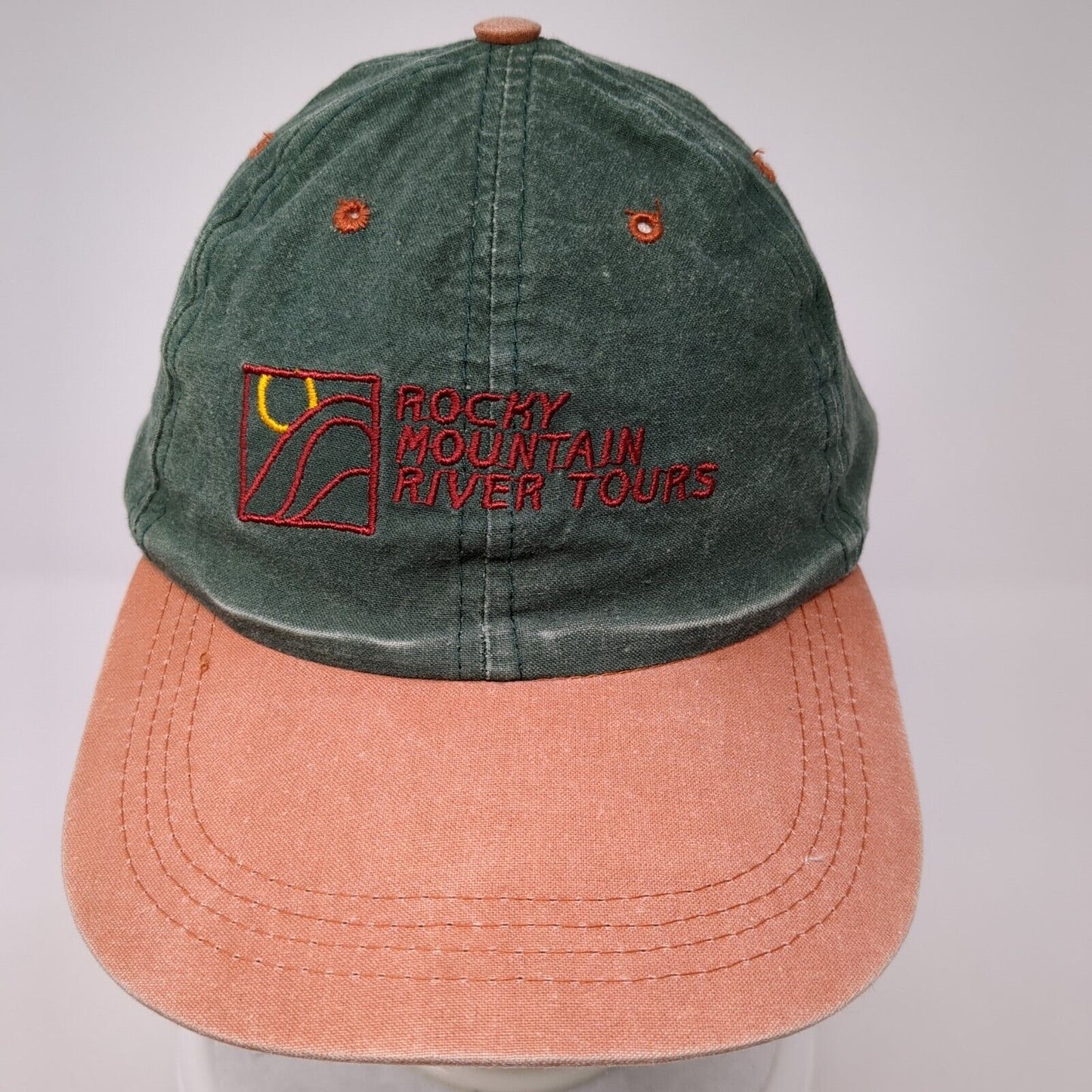 Rocky Mountain River Tours Strapback Hat Multi OS Adjustable Embroidered 6 Panel