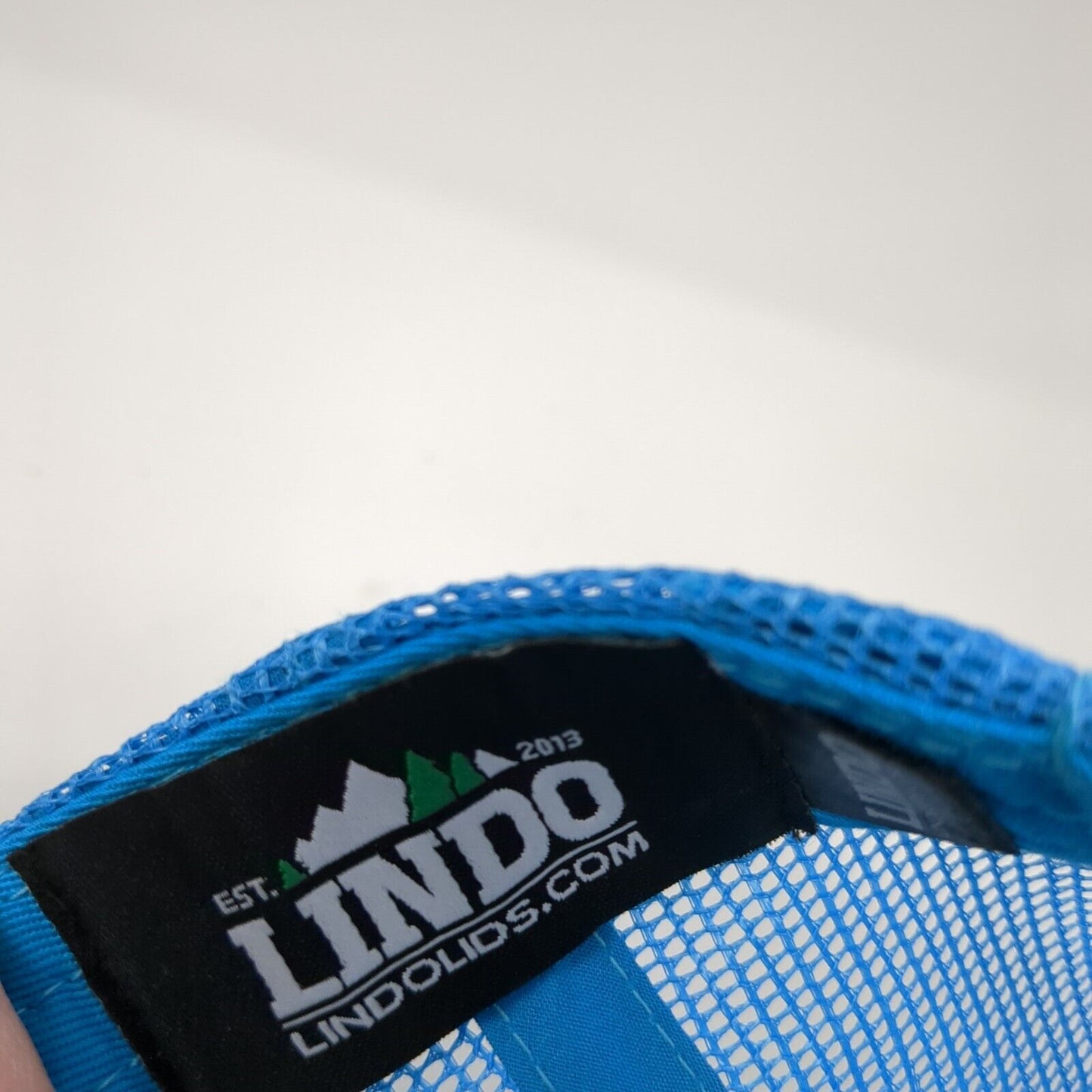 Lindo Snapback Mesh Back Trucker Hat Multicolor One Size Embroidered