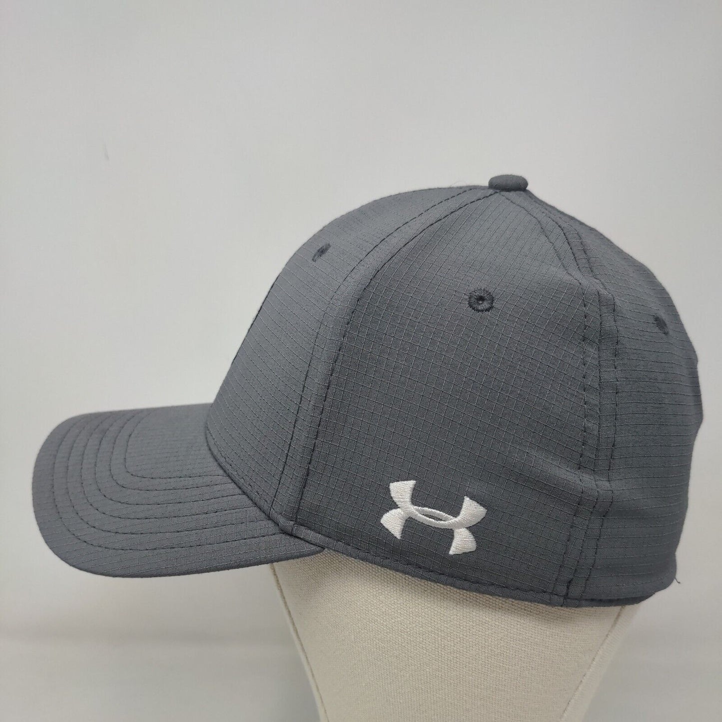 Under Armour Men's Fitted Hat Gray S-M Embroidered Seton Hall Pirates Logo