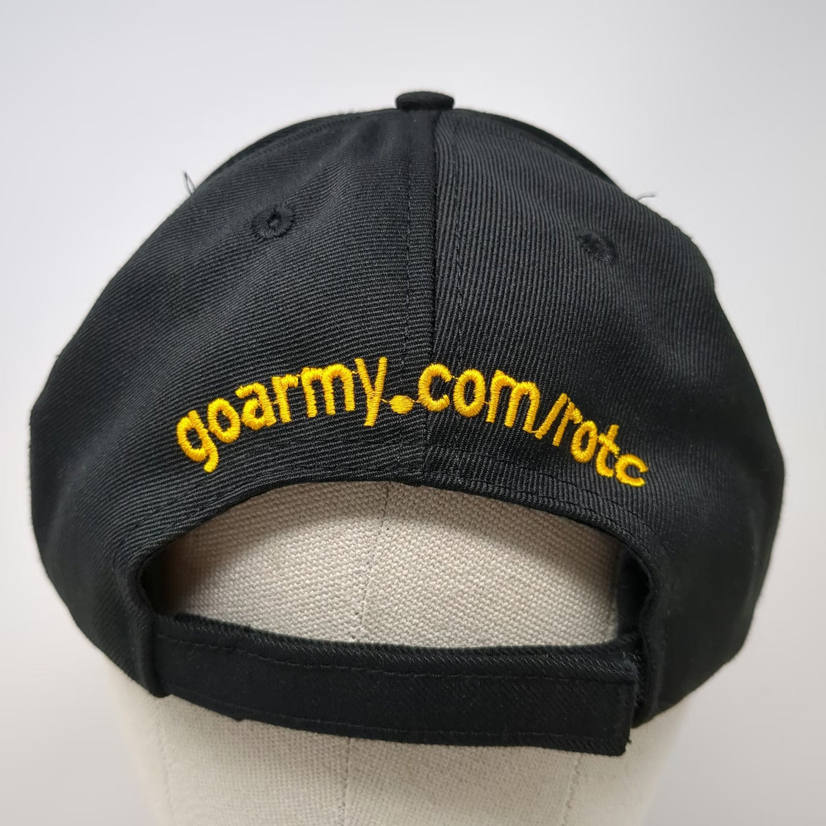 Baseball Cap Black One Size US Army ROTC Leadership Excellence Strapback Hat USA