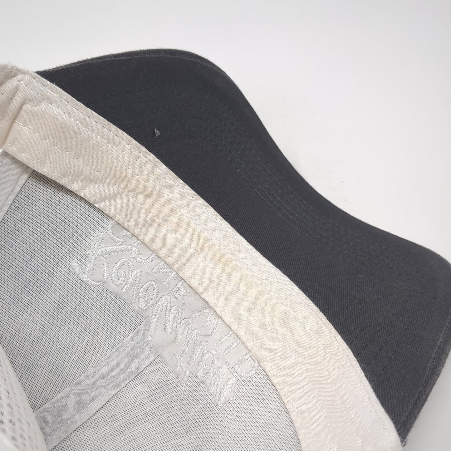 Revolution Gone Wild Snapback Trucker Hat Gray One Size Mesh Back