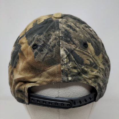 HD Supply Snapback Hat Camouflage OSFM Adjustable 6 Panel Outdoor Cap