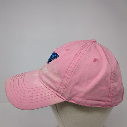 Blue Butterfly Costa Rica Slideback Hat Pink One Size Solid Adjustable