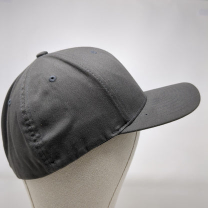 Aubree Wartman Racing Fitted Hat Gray L/XL Flexfit Embroidered Port Authority