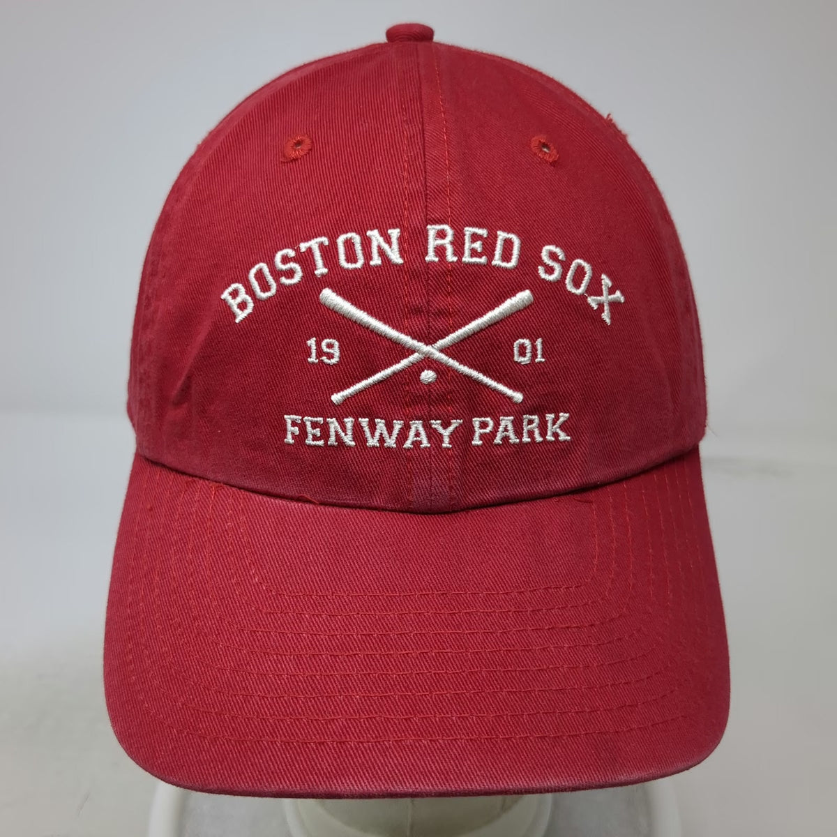 Boston Red Sox MLB 47 Brand Baseball Cap Red One Size Fenway Park Collection Hat