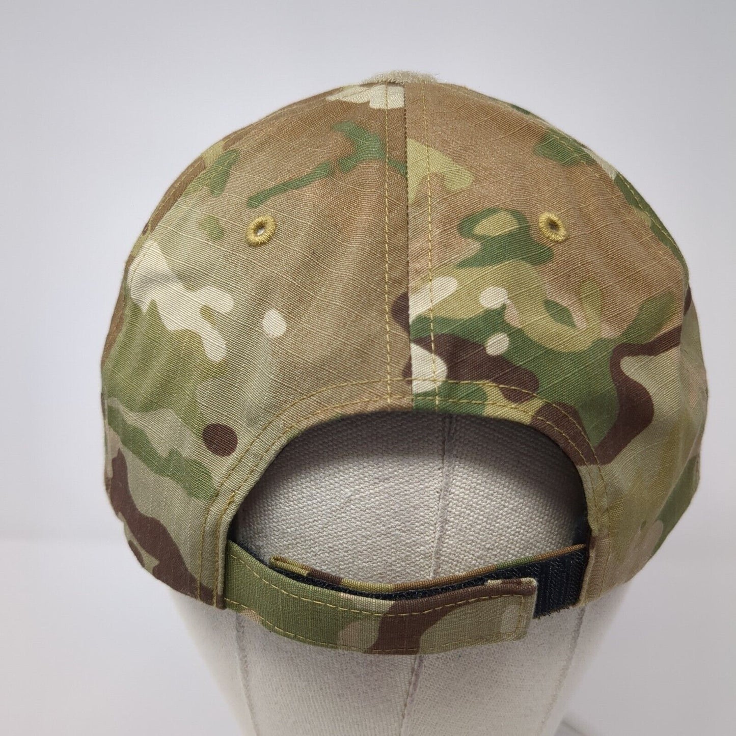 TRV Patch Strapback Hat Camouflage One Size Adjustable Richardson