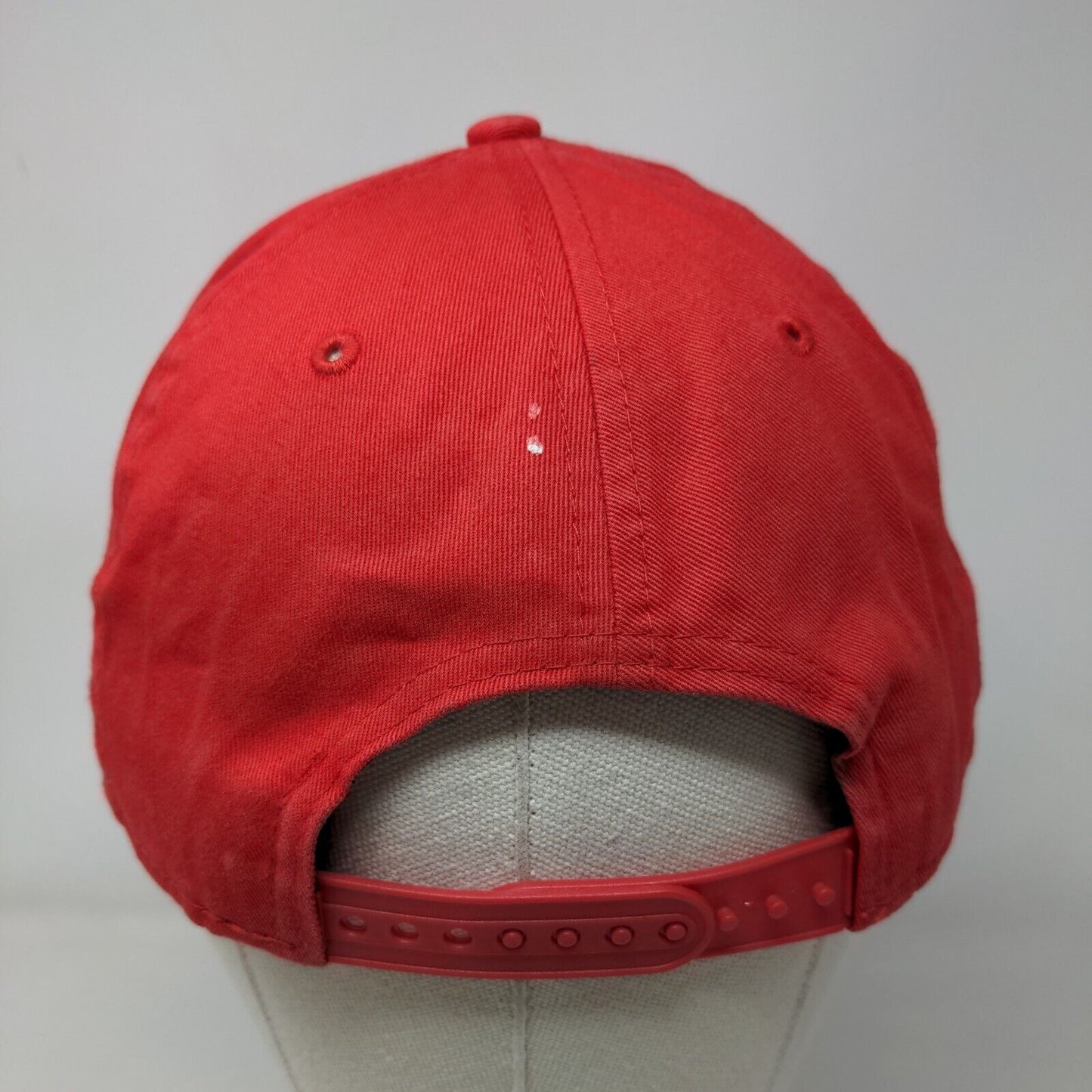 Tampa Bay Buccaneers Snapback Hat Red OSFM Embroidered Logo New Era 9Fifty NFL