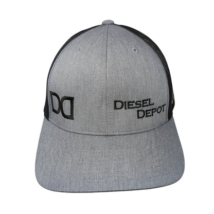 Diesel Depot Unbranded Trucker Hat Gray One Size Adjustable The Classics Yupoong