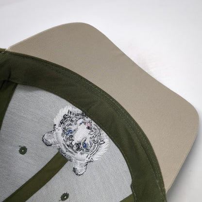 Mirage Las Vegas Baseball Cap Green One Size Siegfried & Roy White Tiger Hat