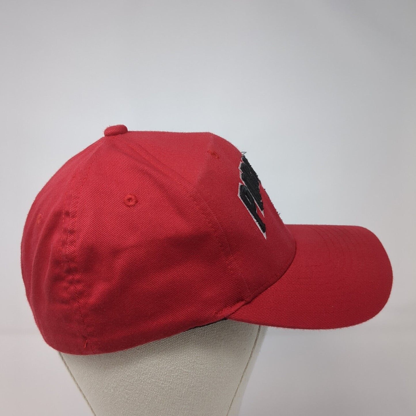 Park Hill Fitted Hat Red Small-Medium Embroidered Flexfit Yupoong