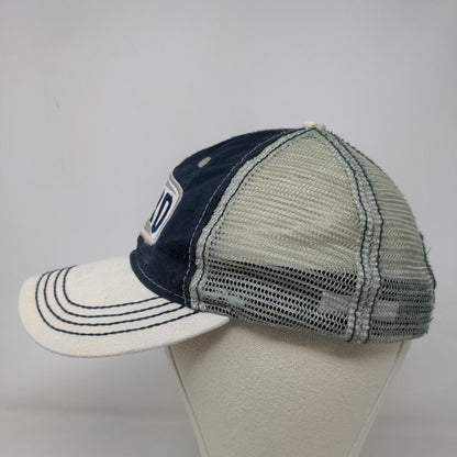 Ford Men's Snapback Mesh Back Hat Blue Adjustable Embroidered Logo