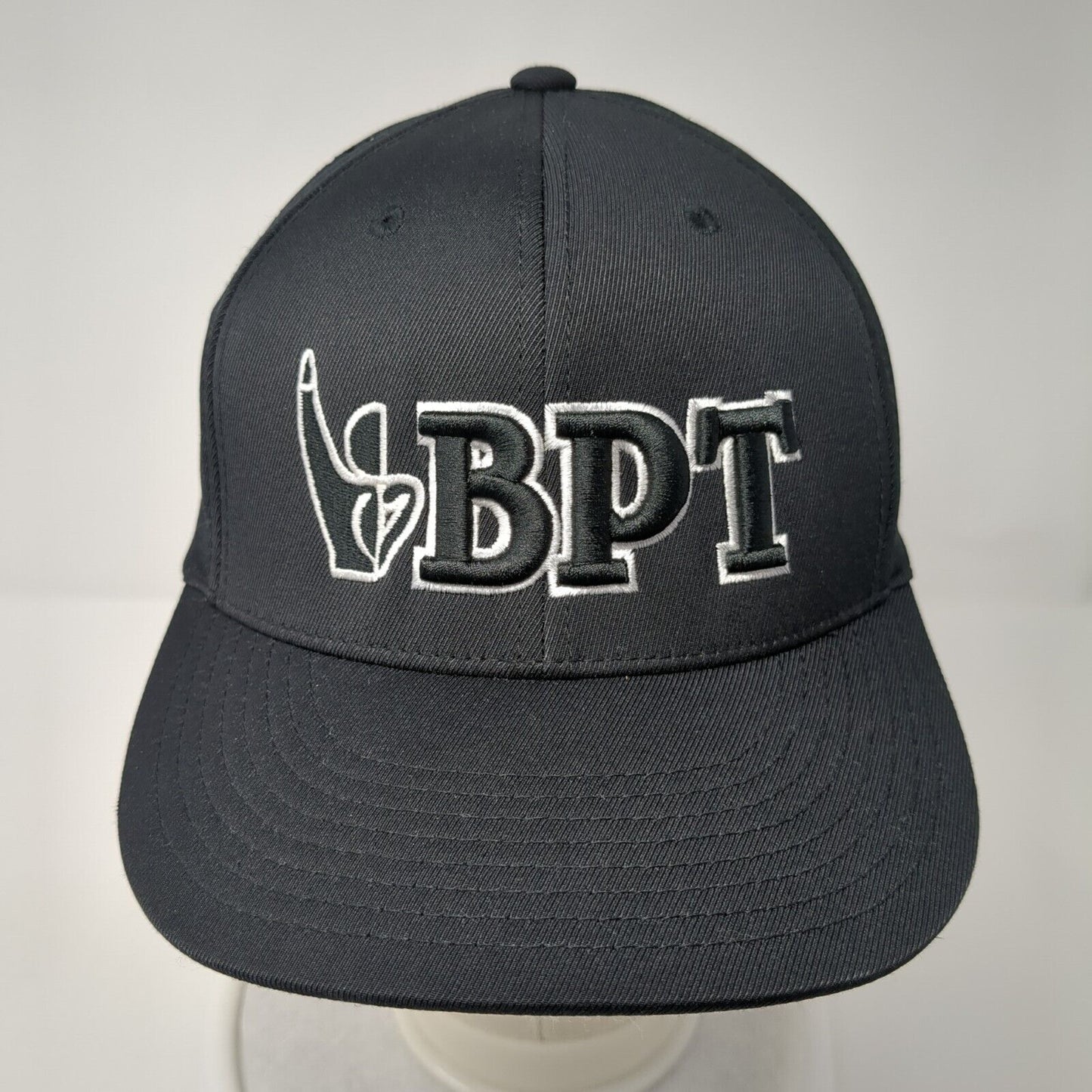 BPT Fitted Hat Black L-XL Embroidered Flexfit Cap America Perforated
