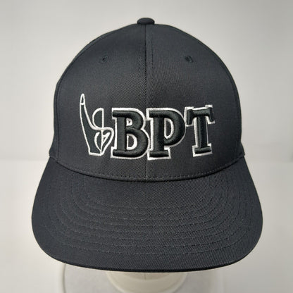 BPT Fitted Hat Black L-XL Embroidered Flexfit Cap America Perforated