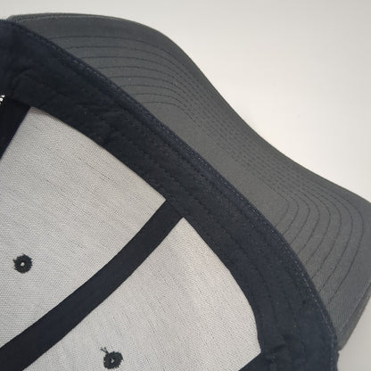 The Classics Yupoong Snapback Mesh Back Trucker Hat Gray One Size Blank