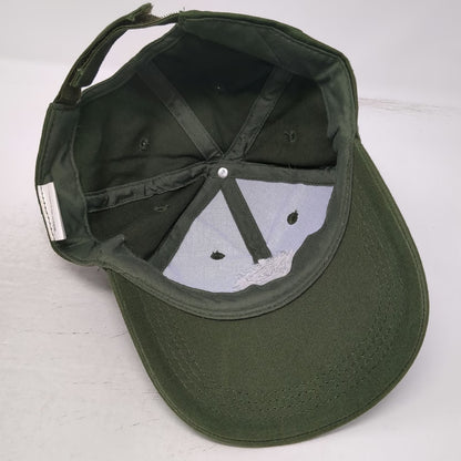 Green One Size Baseball Cap Lone Pine Koala Sanctuary Hat Adjustable Cotton Logo