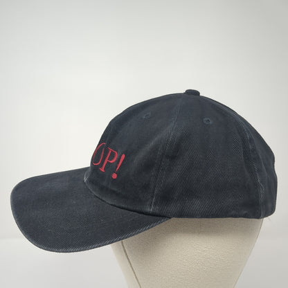 Joop! Slideback Hat Black One Size Adjustable Embroidered Outdoor