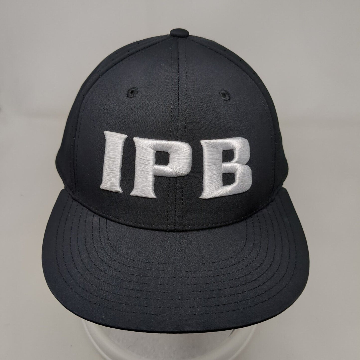 IPB Adult Snapback Hat Black OSFA Adjustable Embroidered Breathable The Game