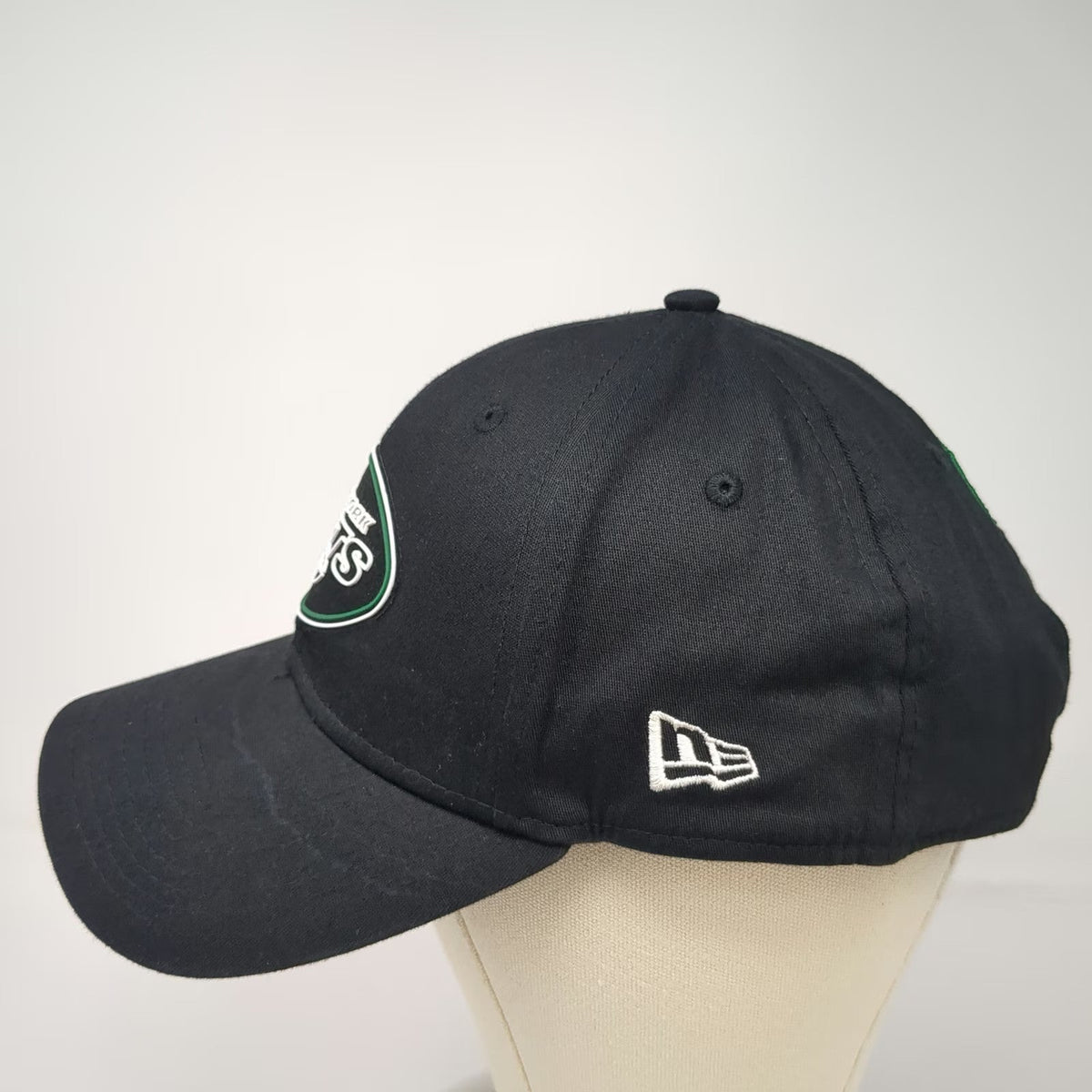 New Era Snapback Black One Size NFL Jets Hat 9FORTY Embroidered Football Shield