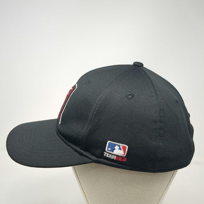 OC Sports Arizona Diamondbacks MLB Baseball Cap Black One Size Strapback Red Hat