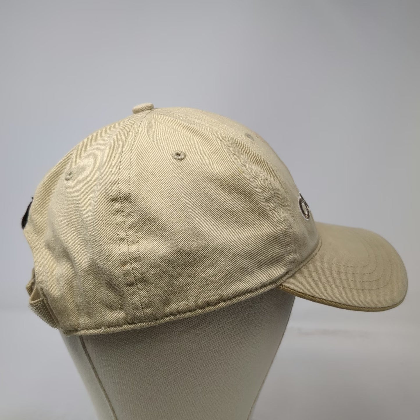 Carhartt Baseball Cap Beige One Size Strapback Embroidered Logo Cotton Hat