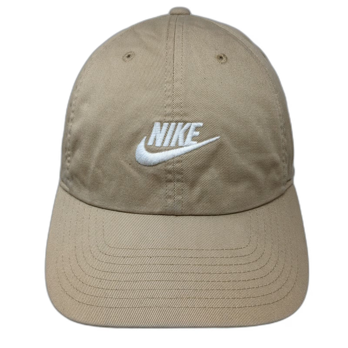 Nike Baseball Cap Beige L Slideback Adjustable Embroidered Logo Cotton hat