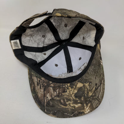 Mississippi Telco Federal Credit Union Strapback Hat Camouflage OSFM Vitronic