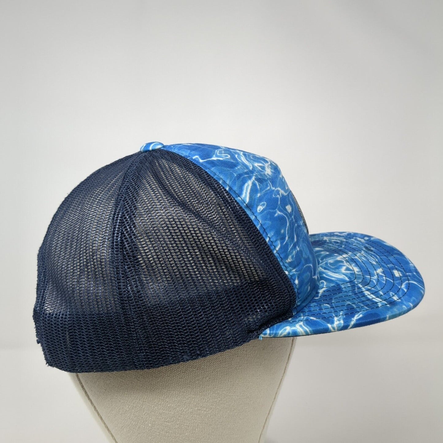 87 NYC Snapback Trucker Hat Blue One Size Adjustable Mesh Back Aeropostale