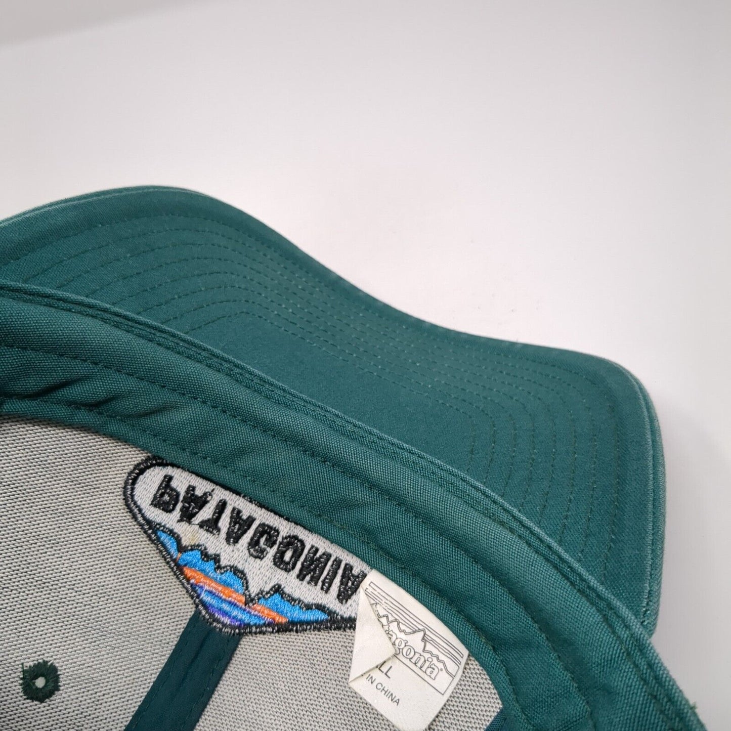 Patagonia Ventura CA Snapback Trucker Hat Green One Size Mesh Back