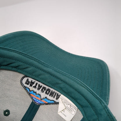 Patagonia Ventura CA Snapback Trucker Hat Green One Size Mesh Back