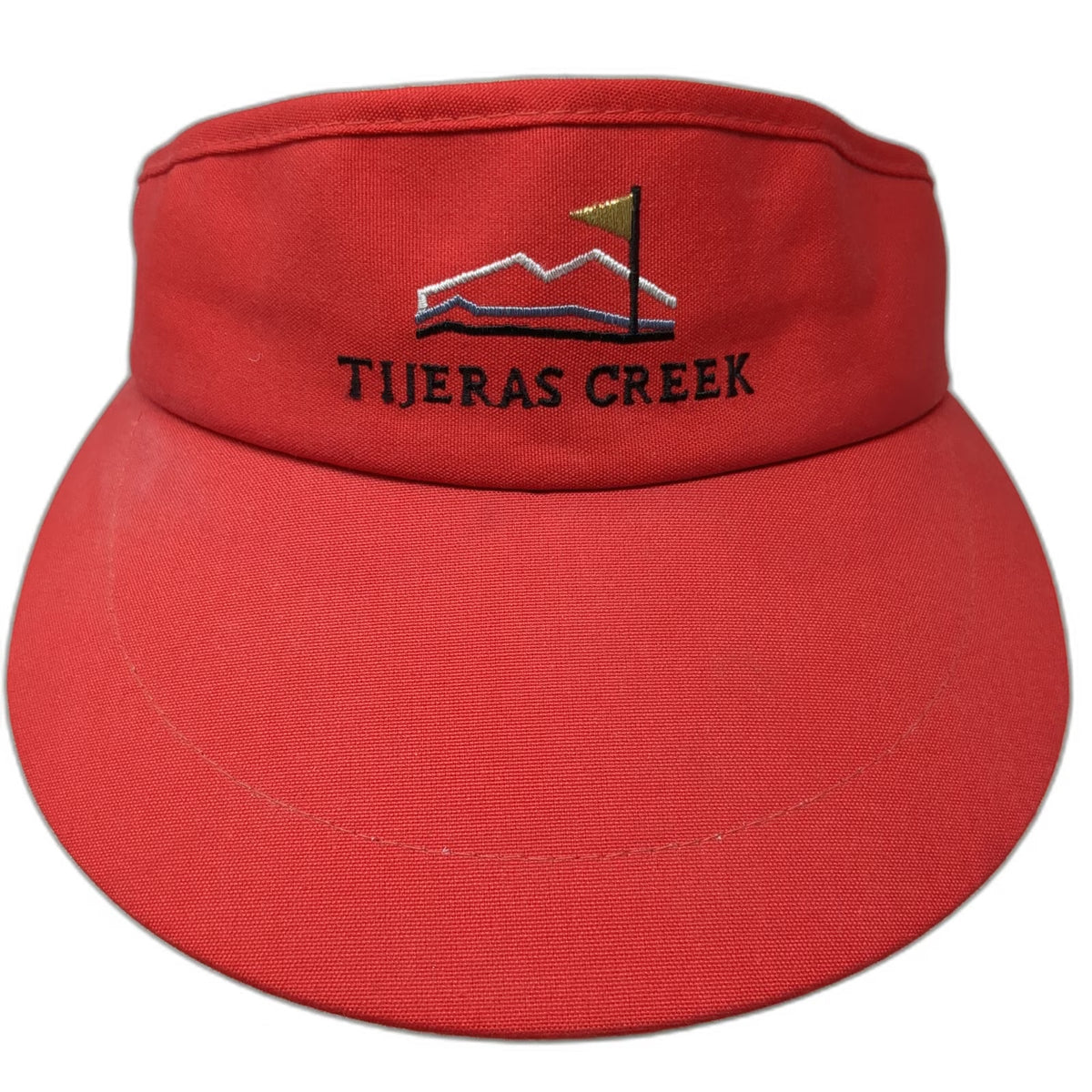 Imperial Tijeras Creek Golf Hat Red Visor One Size Slideback Green Underbrim