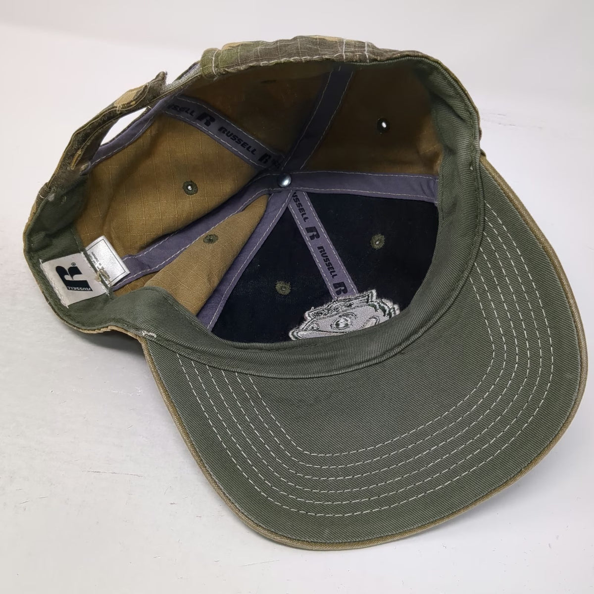 Russell NCAA Oregon Ducks Green Camo One Size Baseball Cap Mascot Hat