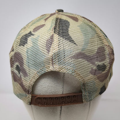 Cobra Caps Trucker Hat Beige One Size Michelob Beer Patch Camo Snapback Mesh Hat