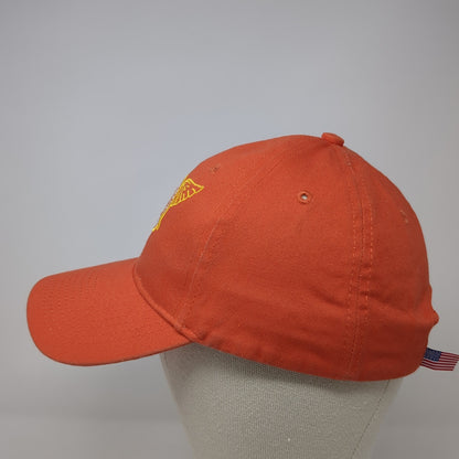 Transport Workers Union Baseball Cap Orange OS Adjustable Embroidered Bayside