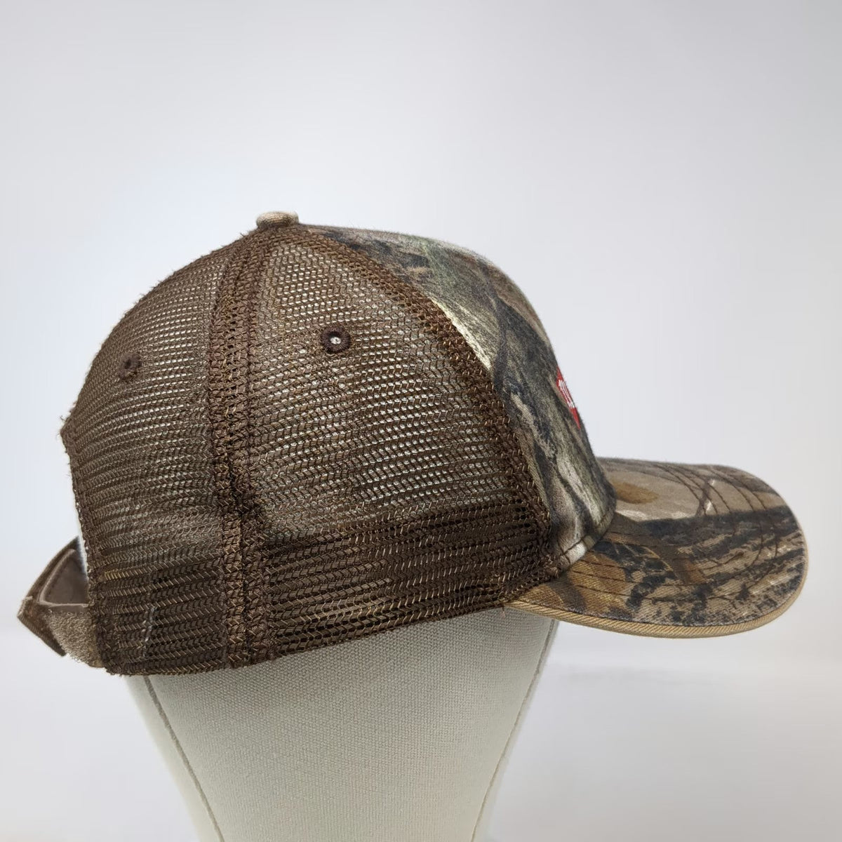 Tractor Supply Co Baseball Cap Brown Camo One Size Mesh Strapback TSC Logo Hat